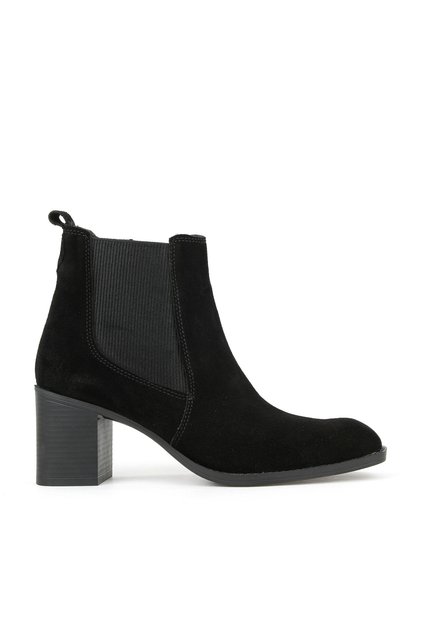 , Women's Genuine Leather Boots 1531020Z9805 Black
