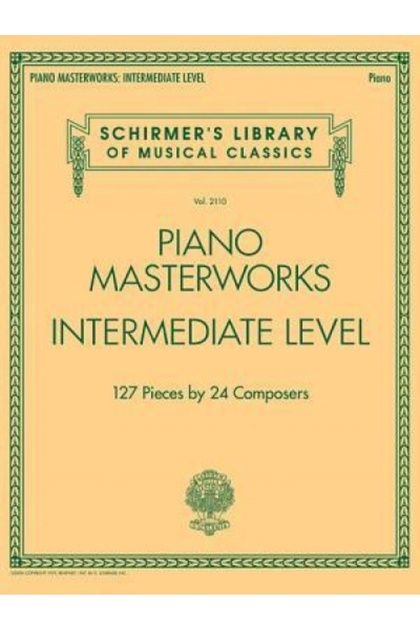 Piano Masterworks - Intermediate Level: Schirmer's Library of Musical Classics