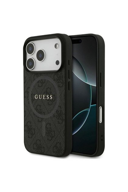 Θήκη για iPhone 17 Pro, 4G Ring Classic Logo MagSafe, Μαύρη