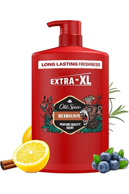 Old Spice Bearglove 3In1 Erkek Duş Jeli ve Şampuan 1000 ml XXL
