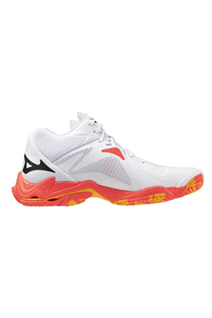 Mizuno Wave Lightning Z8 Mid Unisex Volleyball Shoes White