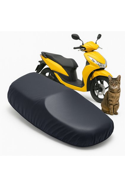 Vespa Gts 300 Motorcycle Leather Seat Cover Canvas- Gts Seat Cover Gts Seat Cover