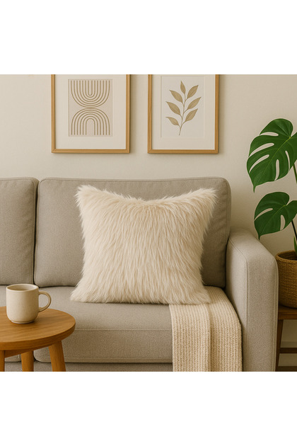 Bone Plush Pillowcase 45X45