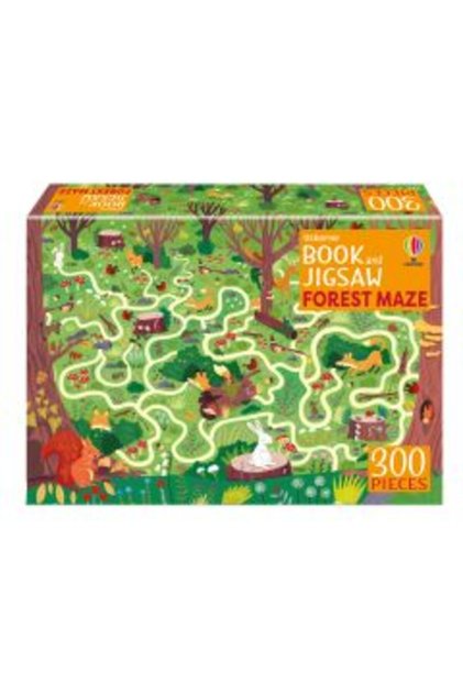 Книга и Jigsaw Forest Maze