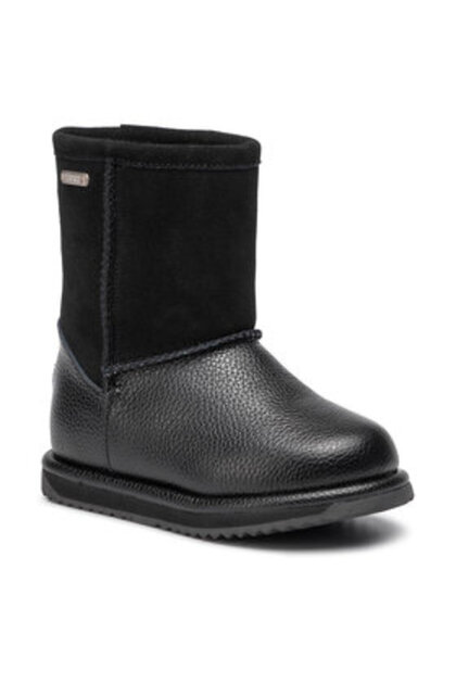 Παιδικές unisex χιονομπότες K12169 μαύρες