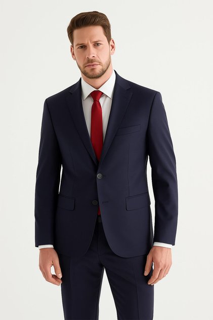 Erkek Takım Elbise Slim Fit