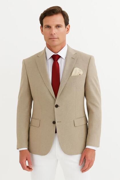 Erkek Tek Ceket Slim Fit