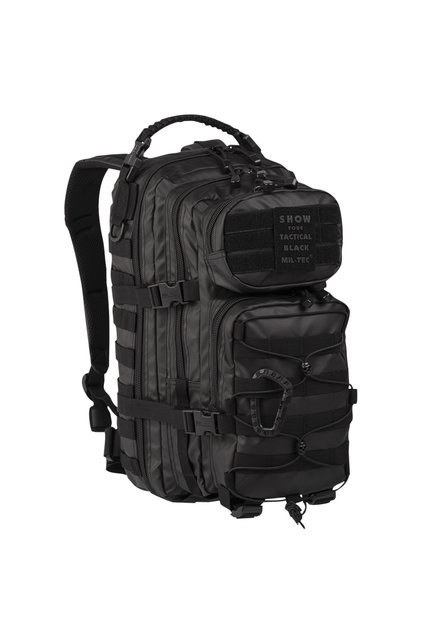 Τακτικό στρατιωτικό σακίδιο πλάτης Tactical US Assault 20 λίτρων SM, μαύρο