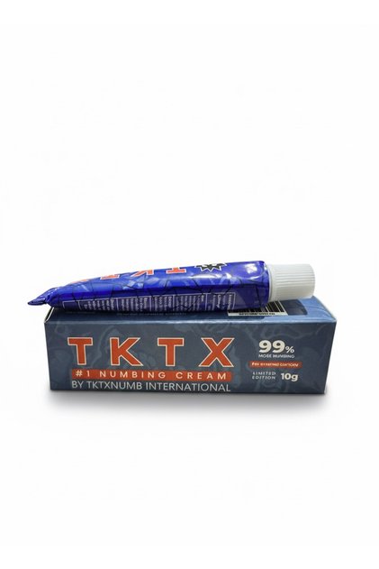 TKTX Mavi Limited Edition %99,5 Dövme ve Kalıcı Makyaj Öncesi Cilt Kremi 10gr