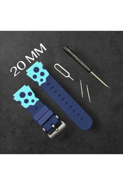 BİLEKTE 20 mm Movetime Mt42- Mt42x ve Slazenger Akıllı Saat