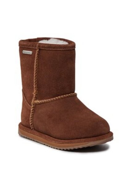 Παιδικές unisex χιονομπότες K10773 καφέ