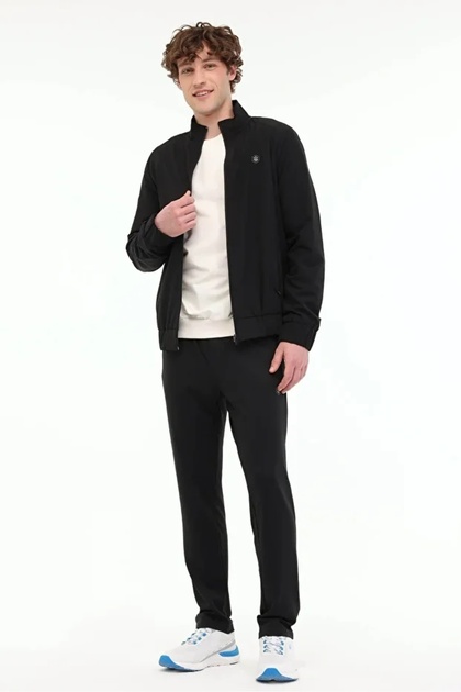 5W M-Bs04 Woven T.Suıt 5Pr Erkek Eşofman Takım A102032534 Sıyah