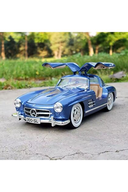scntoys Mercedes-benz 300 Sl Mavi 1954 Model Klasik Araba 1/24