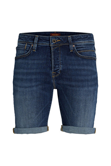 Jack & Jones Regular Fit Mavi Erkek Denim Şort JJIRICK JJFOX