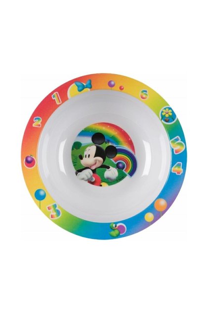 Disney Mickey Renkler Çocuk Yemek Kasesi