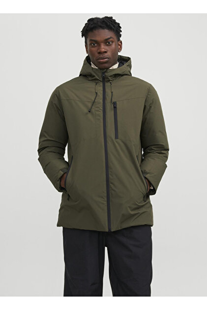 Jack & Jones Haki Erkek Mont 12243225_JCOPAYNE PARKA LN - Fiyatı