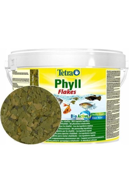 Phyll Bitkisel Balık Yemi 100 Gr. (AÇIK) Poşette Gönderilir.