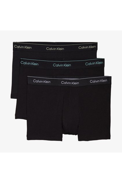 Düşük Bel Erkek Siyah 3'lü Boxer