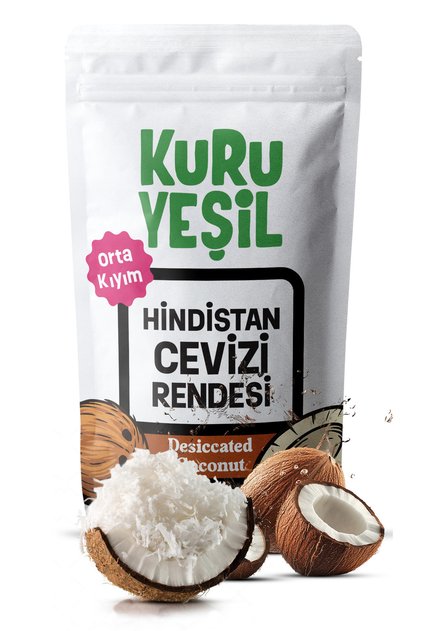Hindistan Cevizi Rendesi 100 gr – İnce Kıyım Seylan Menşeli Katkısız Doğal Kuru Meyve
