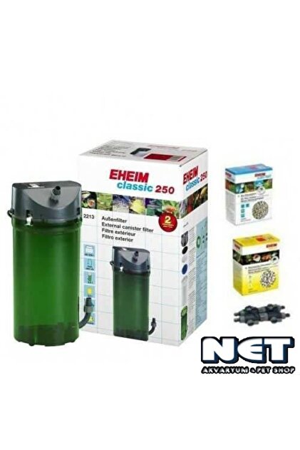 Eheim 2213-05 Classic 250 (Musluklu+Media Set) Tam Dolu 440 LT