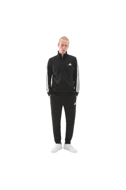 Ανδρικό σετ αθλητικής φόρμας 3 Stripes Traning Tt Ts σε μαύρο χρώμα