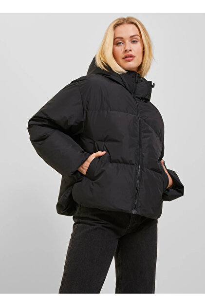 JJXX Siyah Kadın Mont JXMISTY DOWN BLEND PUFFER JACKET OT - Fiyatı