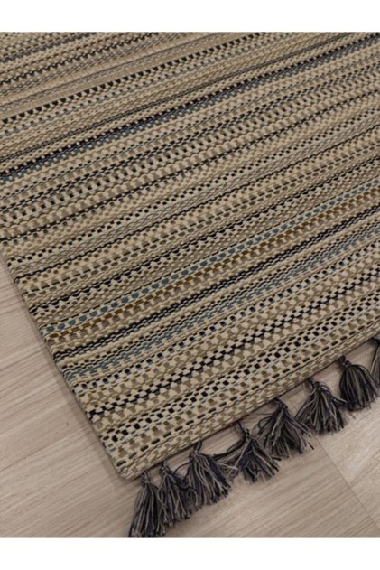 Iskandinav Salon Halısı Gri Kahve Modern Kaymaz Halı Yıkanabilir Gri Mavi Kahve Mutfak Halısı