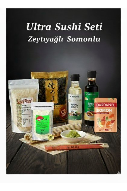 Sushi Seti Ultra _ Somon'lu / Suşi Seti