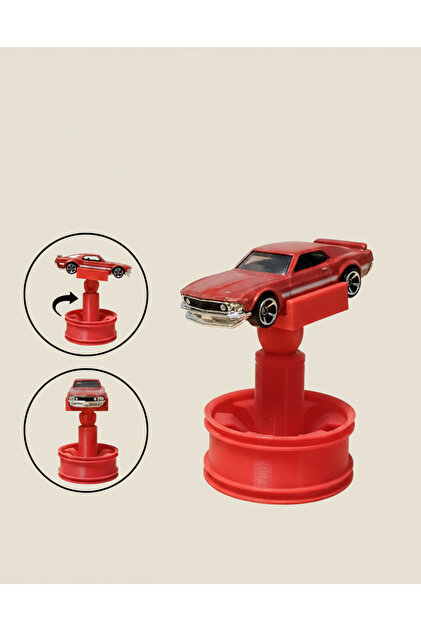 COSMOLAB3D Model Araba Sergileme Standı – Uyumlu 360° Döner 1:64