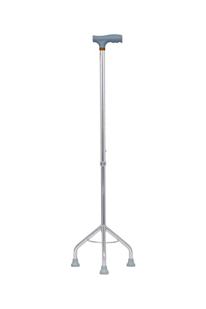 Adjustable Aluminium Lightweight Quad Walking Tripod Cane