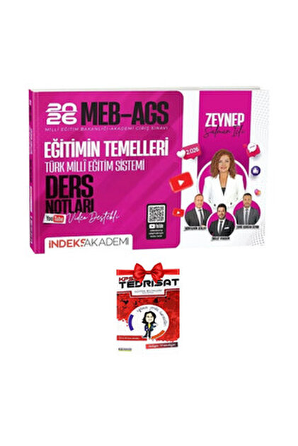 İndeks Akademi 2026 MEG AGS Mevzuat Bilgisi ve Eğitimin Temelleri