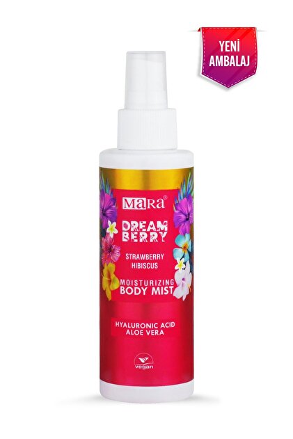 Mara Dreamberry Vücut Spreyi Aloe Vera ve Hyalüronik Asit 150 ml
