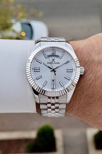 Metalik Renk 2 Yıl Garantili 42 Mm Göstergeleri Aktif Erkek Kol Saati