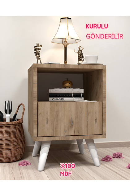 Dani Komodin,MDF,Komodin,Kolay Kurulum,MDF Komidin