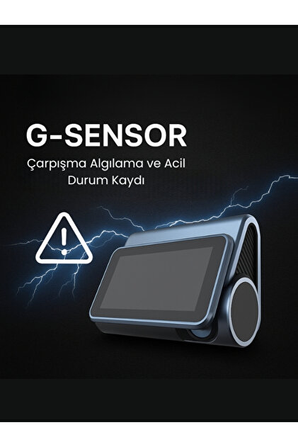 Mieco X8 Wifi /4K UHD/ 170° Ultra Geniş Açı/ ADAS/ Ön + Arka Araç