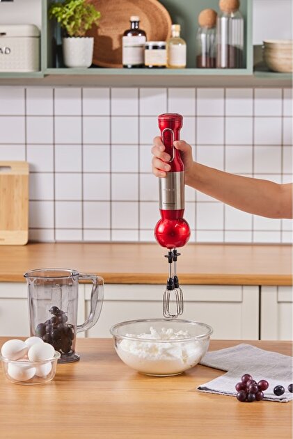 Karaca Mastermaid Prosteel Cam Mutfak Robotu Uzun Blender Ayaklı 6