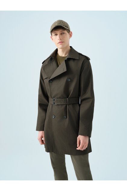 Regular Fit Erkek Trenchcoat