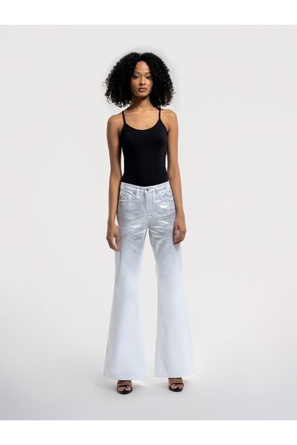 Flare Slim Fit Women's Trousers