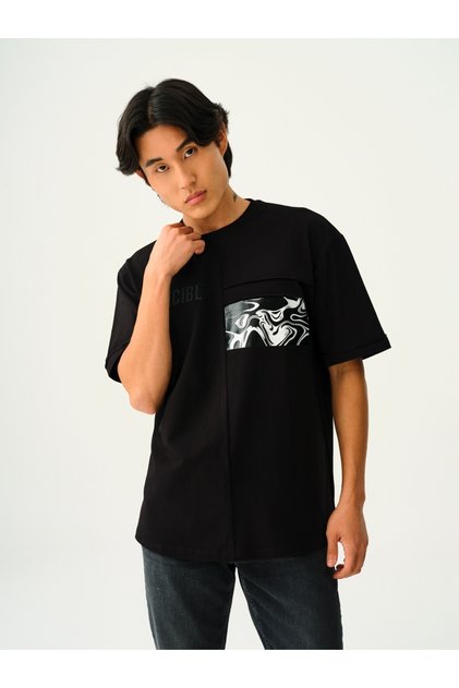 Loose Fit Erkek Tshirt K.kol