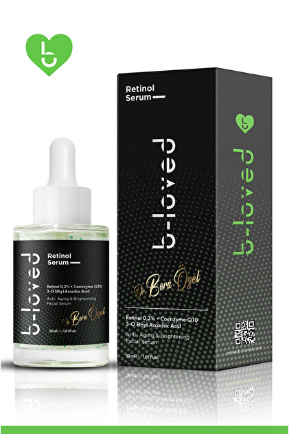 b-loved Retinol % 0.3 (A VİTAMİNİ), Coenzyme Q10, Kırışıklık Ve