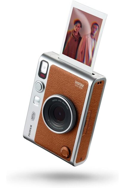 INSTAX MINI EVO CAMERA BROWN