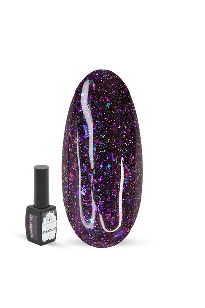 Stardust Gel Nail Polish – 22 Holographic Galaxy Colors, 8ml Each | Long-Lasting UV/LED Soak Off