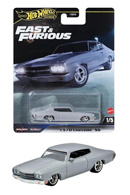 HOT WHEELS Fast-Furious Premium Car 1970 Chevelle Ss Hnw46-Jbl94