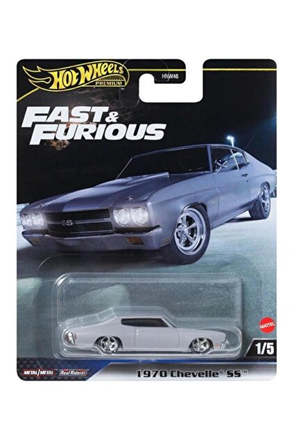 HOT WHEELS Fast-Furious Premium Araba 1970 Chevelle Ss HNW46-JBL94