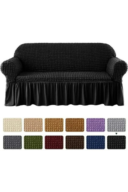 Elastic Sofa Cover Lycra Armchair Cover Single 3-Piece