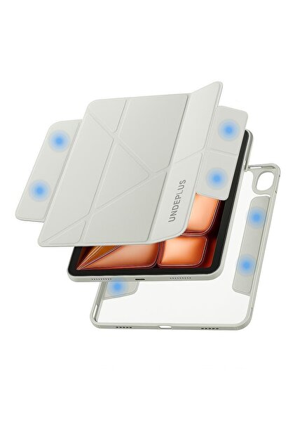 UnDePlus iPad Mini 7 (A17 Pro) Mini 6 Kılıf Çift Parça Magnetik