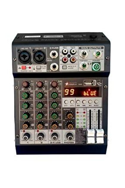 König KA4701 2x350W 4 Kanal Power Mikser - Fiyatı, Yorumları