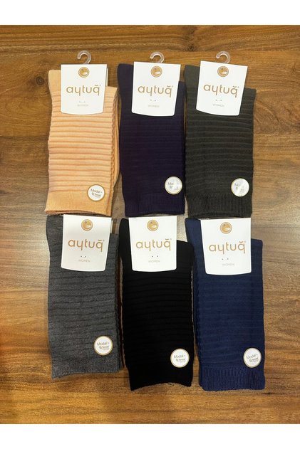 Women's Modal Fabric Breathable Seamless Comfortable Socks 6 Pack