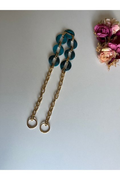 Acrylic Detailed Bag Strap for Knitted Bags