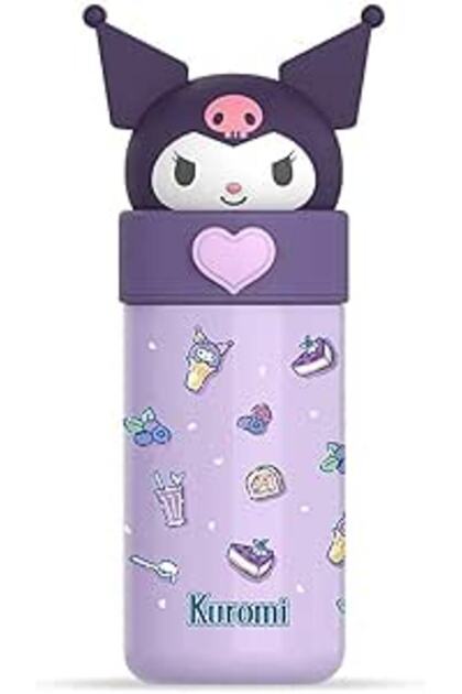 TAPIT Kids Water Bottle Insulated Stainless Steel Reusable Tumbler for Toddlers Boys Girls Cartoon V